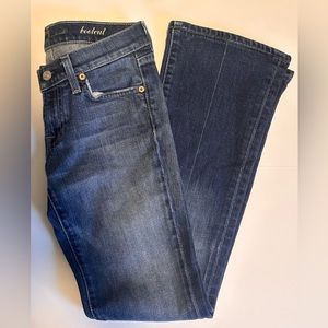 7 for All Mankind Dark Wash Bootleg Denim Jeans sz 26